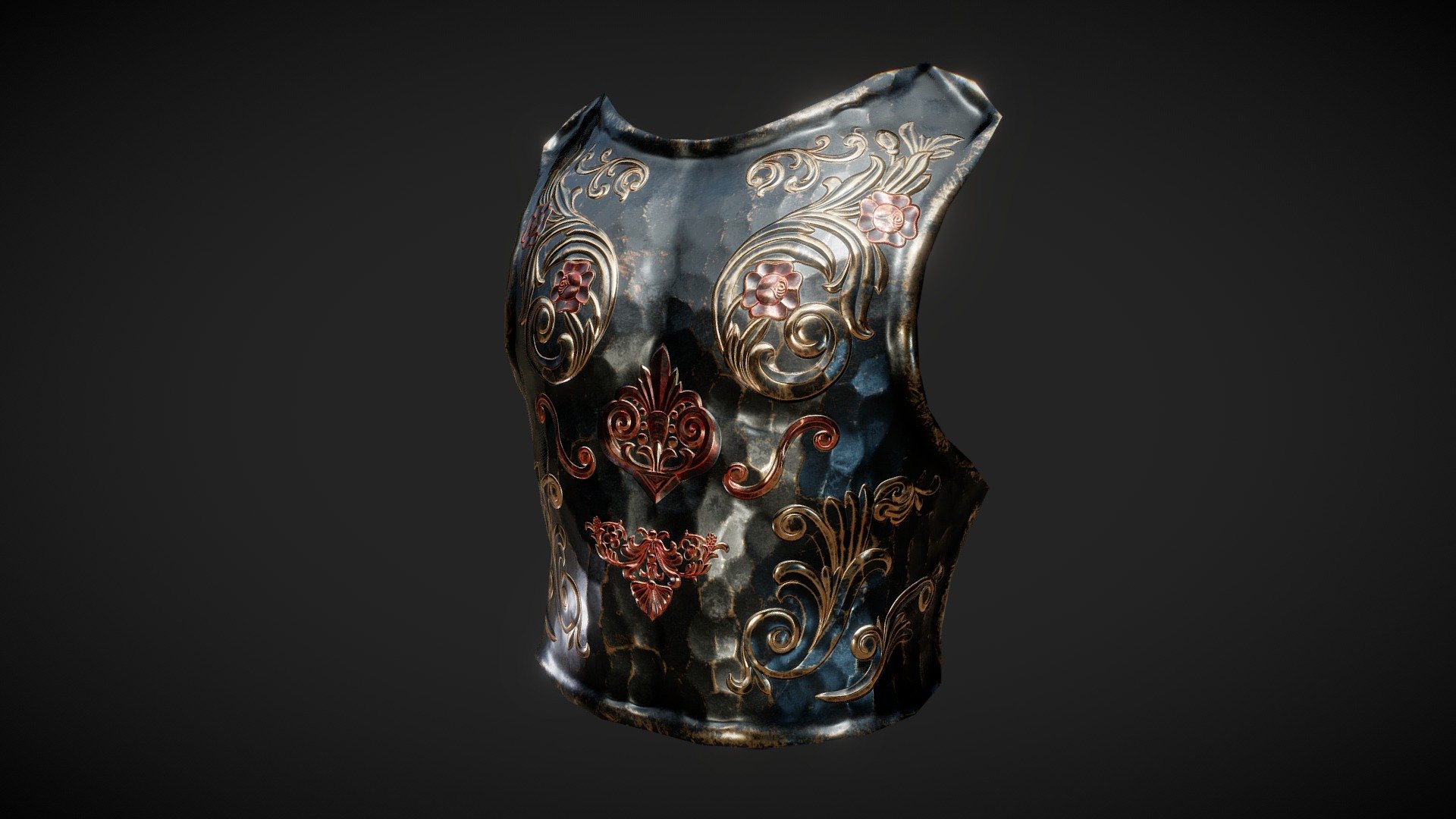 Chest_armor_test - 3D model by alejandromaya (@amaya222) 3d model