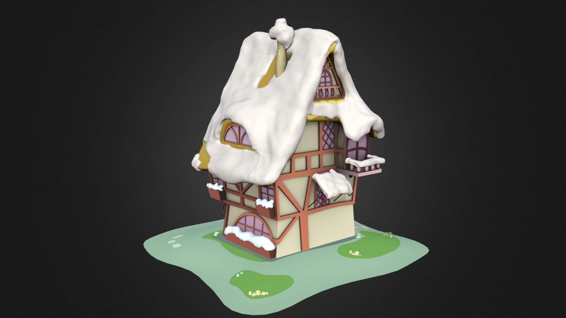 This is the snowy version of my &ldquo;OGB_1