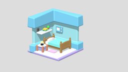 ISOMETRIC ROOM d, dart, isometric, illustration, isometricdesign, render, architecture, blender, art, lowpoly, design, isometricart, dmodeling