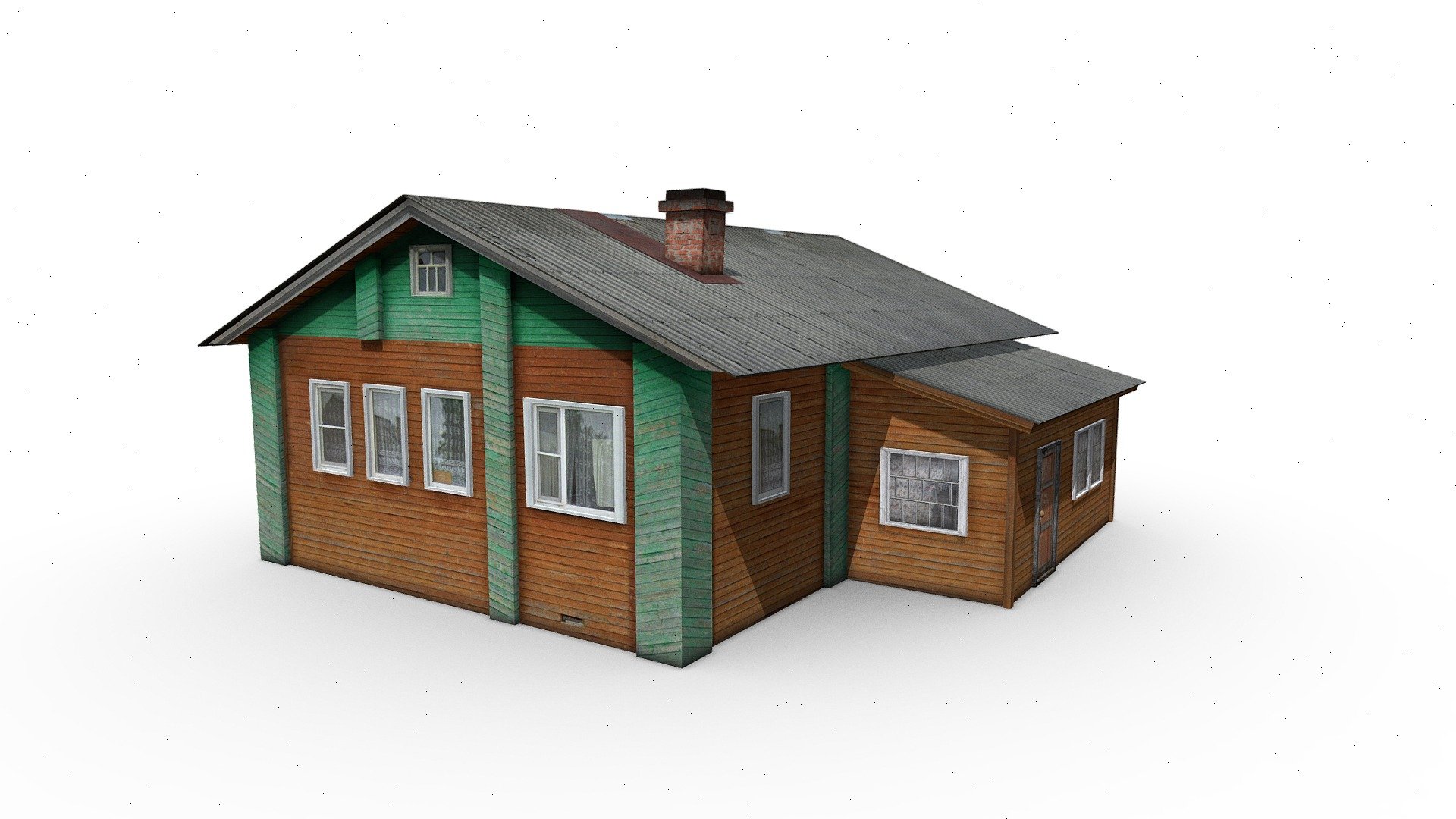 Low poly 3D model of the Russian environment from Loginovsky Denis (denlog). This and my other models were created in 3ds max version 2017. Textures included are also created from my own photos and free images from the Internet.

Page on Boosty where you can directly buy my models and support the author:

https://boosty.to/lowpolymodel

My group in Vkontakte is: https://vk.com/club159607022 - Village house - 3D model by Denis Loginovskiy (@denlog2) 3d model