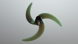 Tauchmotorrührwerk wip, agitator, stirrer, blender-3d, vis-all-3d, 3dhaupt, tauchmotor, ruehrwerk, submersible-mixer, stirring