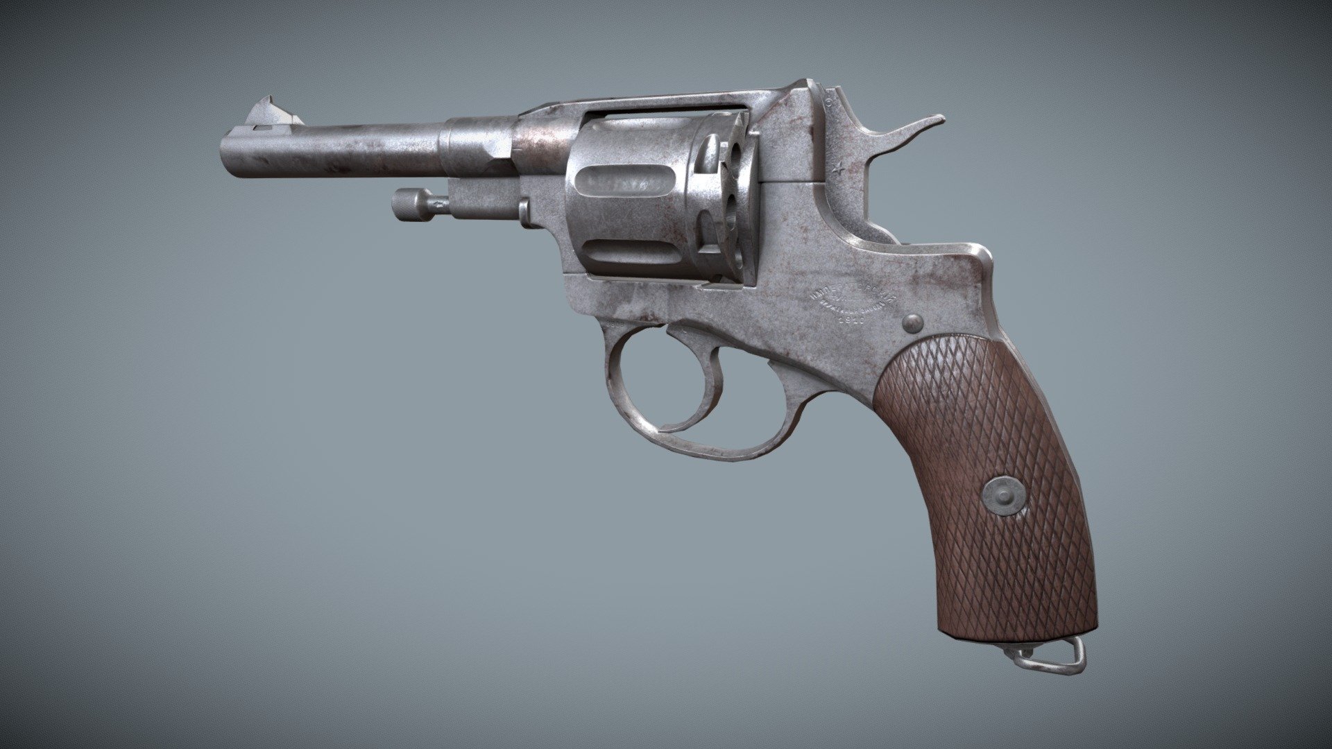 The Nagant M1895 was chambered for a proprietary cartridge, 7.62×38mmR, and featured an unusual &ldquo;gas-seal
