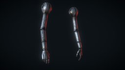 Separate rigged Robot Arms
