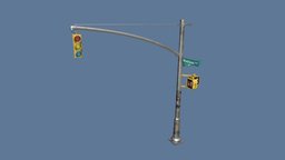 Traffic Light substancepainter, substance, maya