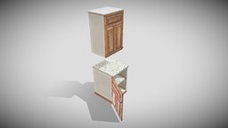 Kitchen Modules furniture, game, pbr