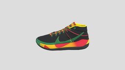 Nike KD 13 EP Rasta 黑黄绿 国内版_DC0008-001 nike, 13, ep, kd, rasta, hei-huang-lu