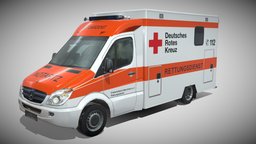Mercedes Sprinter Doutsches Rotes Kreuz mercedes, kreuz, sprinter, rotes, rettungsdienst, doutsches