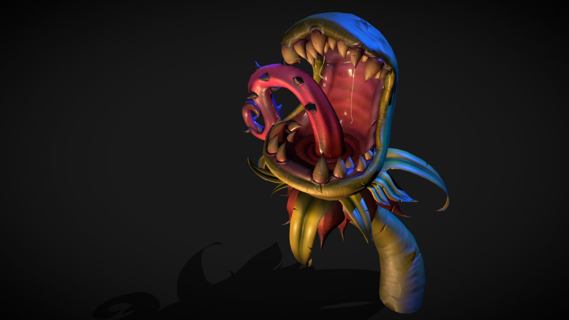 Humongus Razorleaf Fan Art from Hearthstone

Made within a day and a half

Modelisation / Sculpt / UV’s within Blender

Texturing with Substance Painter - Humongus Razorleaf - Hearthstone Fan Art - 3D model by yuguhtrrh 3d model