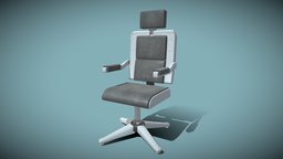 Sci-Fi Chair furniture, freedownload, freemodel, computerchair, scifi, chair, sci-fi, free, scifichair