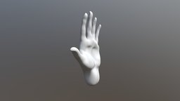 left Hand hand-left-object-model3d-game-model