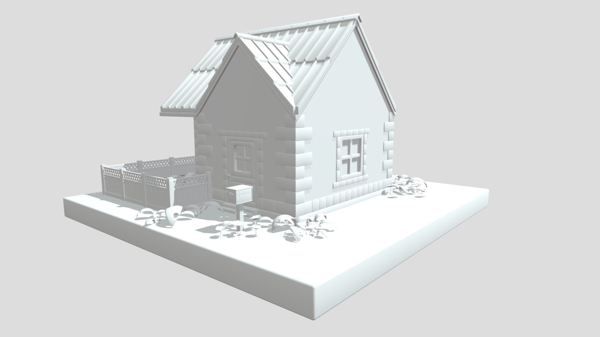 Cartoon House
Modeled In: Blender - Cartoon House - 3D model by Corpanther202 3d model