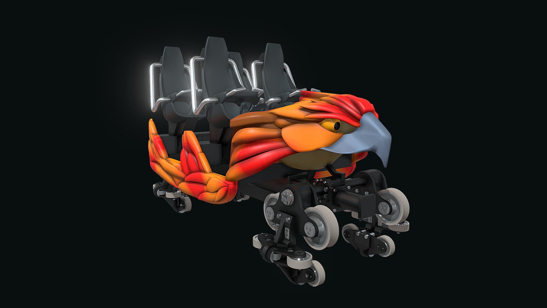 Intamin LSM coaster located in Linnanmäki Amusement Park, Helsinki, Finland.
Model finished 23.3.2022 - Taiga - Intamin LSM - Linnanmäki Amusement Park - 3D model by Bränninen (@Branninen) 3d model