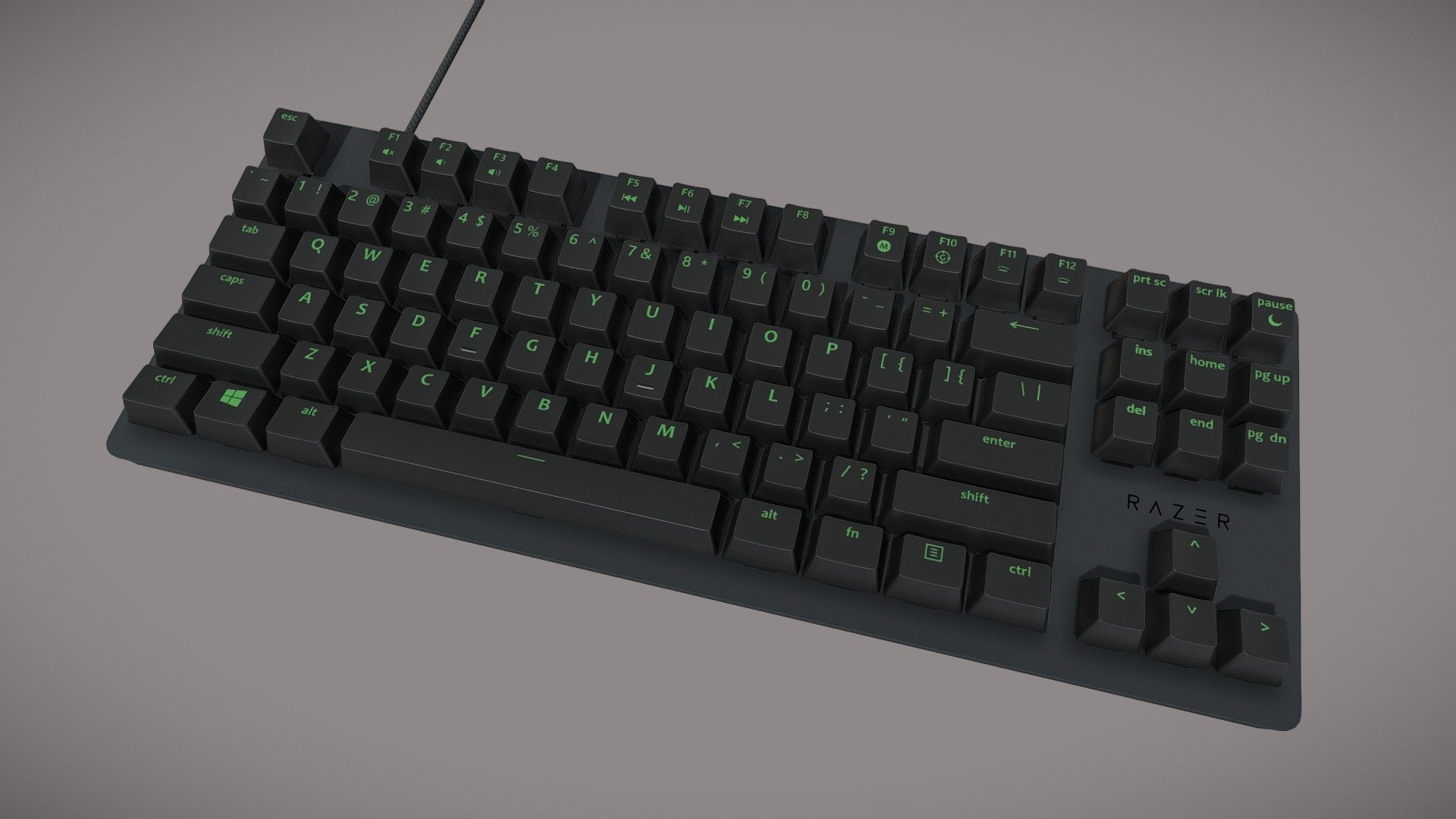 - Keyboard - Razer Huntsman V2 Tenkeyless - Download Free 3D model by gimora 3d model