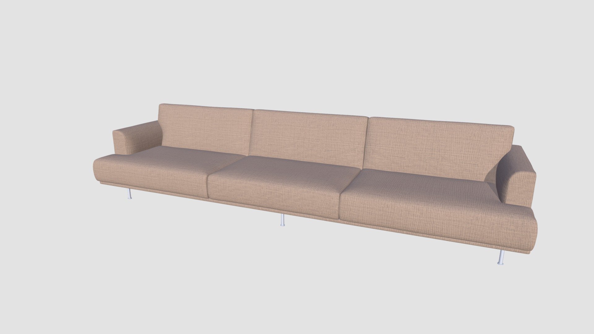Highly detailed 3d model of sofa with all textures, shaders and materials. It is ready to use, just put it into your scene 3d model