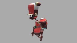 Robot charactermodel, lowpolymodel, character, characterdesign, robot