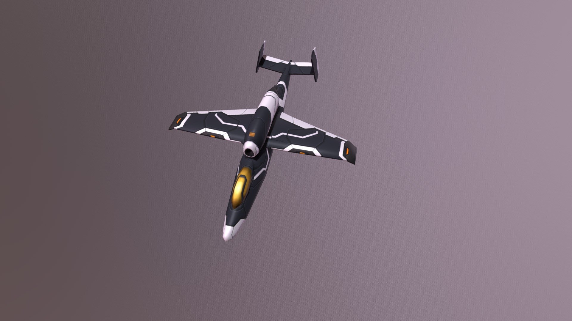 It's actually a Heinkel He 162 but I made a scifi concept.
I'm still working on it, I'll update an enhanced version soon 3d model