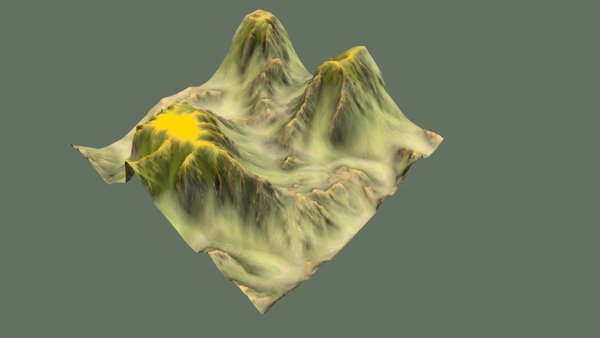 Terrain 019 - 3D model by josluat91 3d model