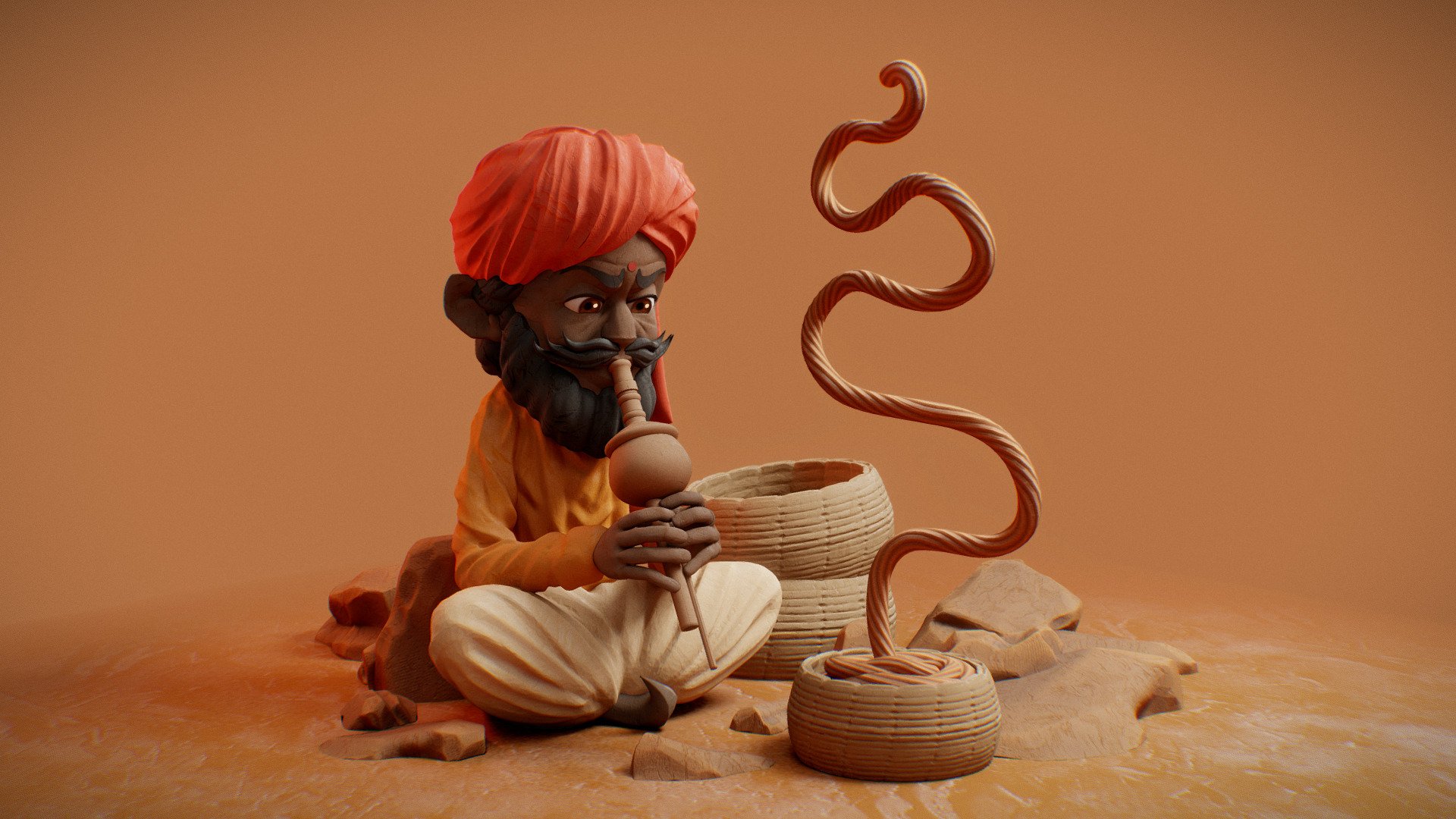 Entry for SculptJanuary day 04 - Day 04 - Physical : Rigid - Buy Royalty Free 3D model by Noss 3d model