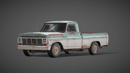 Ford F100 1967 truck, ford, pickup, 1967, f100, vehicle, car