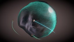 Waving Planet alembic, abc, lightwave3d, wave, dynamic_topology, mdd