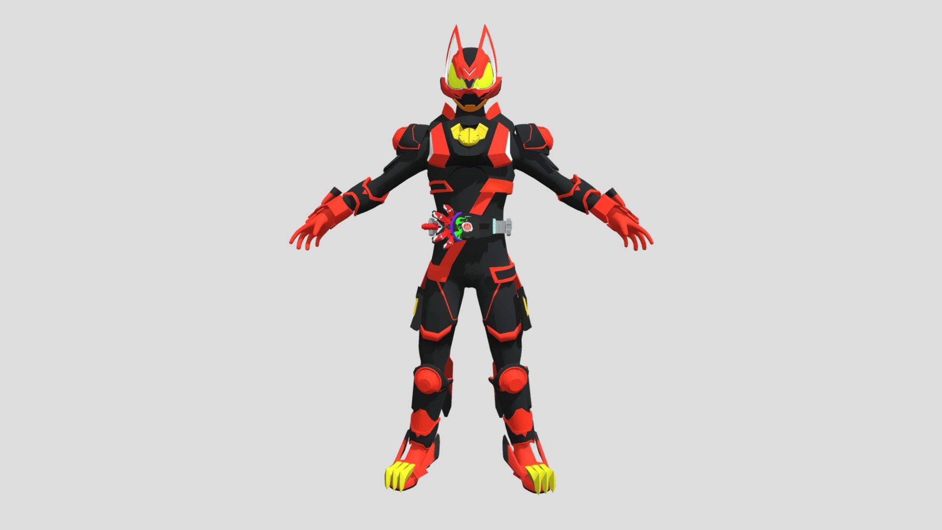 Kamen Rider Geats Mark II - Kamen Rider Geats Mark II - 3D model by Hendri Susanto (@Hendrisusanto) 3d model