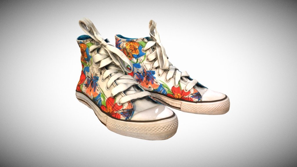 Hippie Shoes - 3D model by Francesco Coldesina (@topfrank2013) 3d model