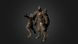Japanese Warrior substancepainter, substance