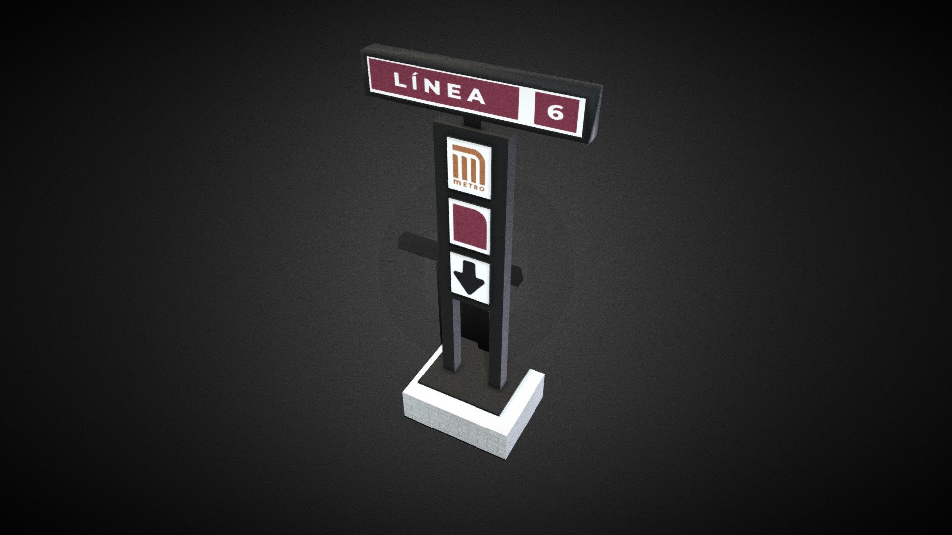 Model for videogame 3d model