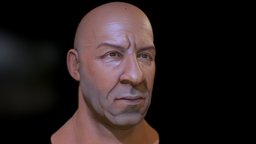 Vin diesel fanart realistic, dom, toretto, vindiesel, character