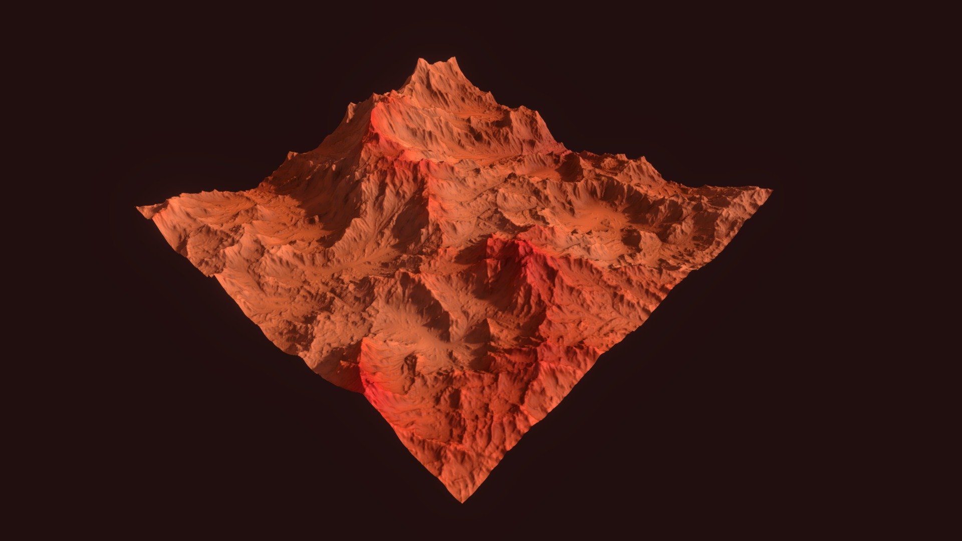 Terrain 038 - 3D model by josluat91 3d model