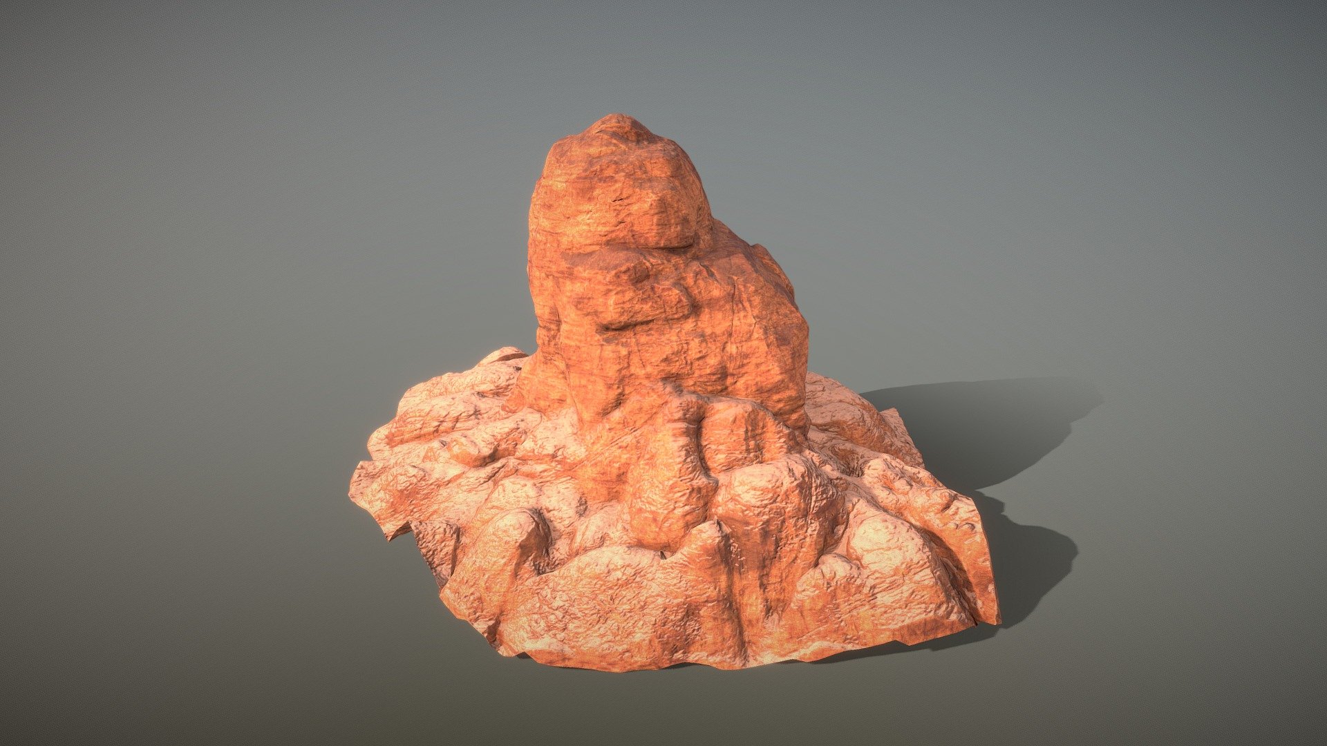 A large weathered desert cliff thats been darkened by the sun and partially covered with sand

** Includes**




Three Lods: High 12k poly, Medium 6k poly, and, Low 3k poly

4k PBR textures: Albedo, Normal, Roughness, and, Ambient Occlusion
 - Desert Cliff 3 - Buy Royalty Free 3D model by WireframeArt 3d model