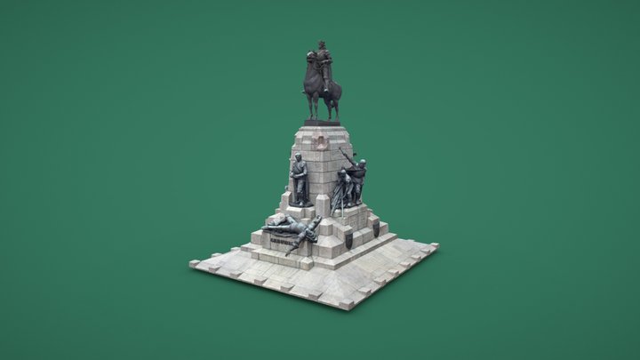 Grunwald Monument in Krakow