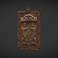 Teka Buddist picture, mandir, bhudda, wood