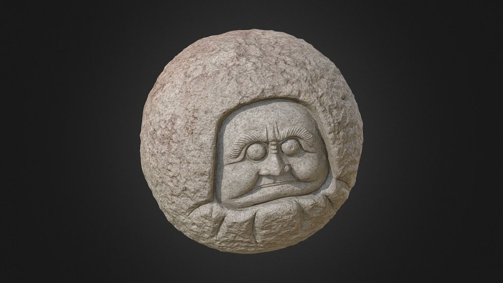 The Daruma, also known as a Dharma doll, is a hollow, round, Japanese traditional doll modeled after Bodhidharma, the founder of the Zen sect of Buddhism. These dolls, though typically red and depicting a bearded man (Dharma), vary greatly in color and design depending on region and artist. Though considered an omocha, meaning toy, by some, Daruma has a design that is rich in symbolism and is regarded more as a talisman of good luck to the Japanese.

BTW, there Daruma in human form: https://sketchfab.com/models/1ee34945e1304d37b011005957b2cb8d


RealityCapture

 - Stone Daruma #2 - 3D model by Vlad (@ssh4) 3d model