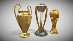 Sport Cups unwrap, game, pbr