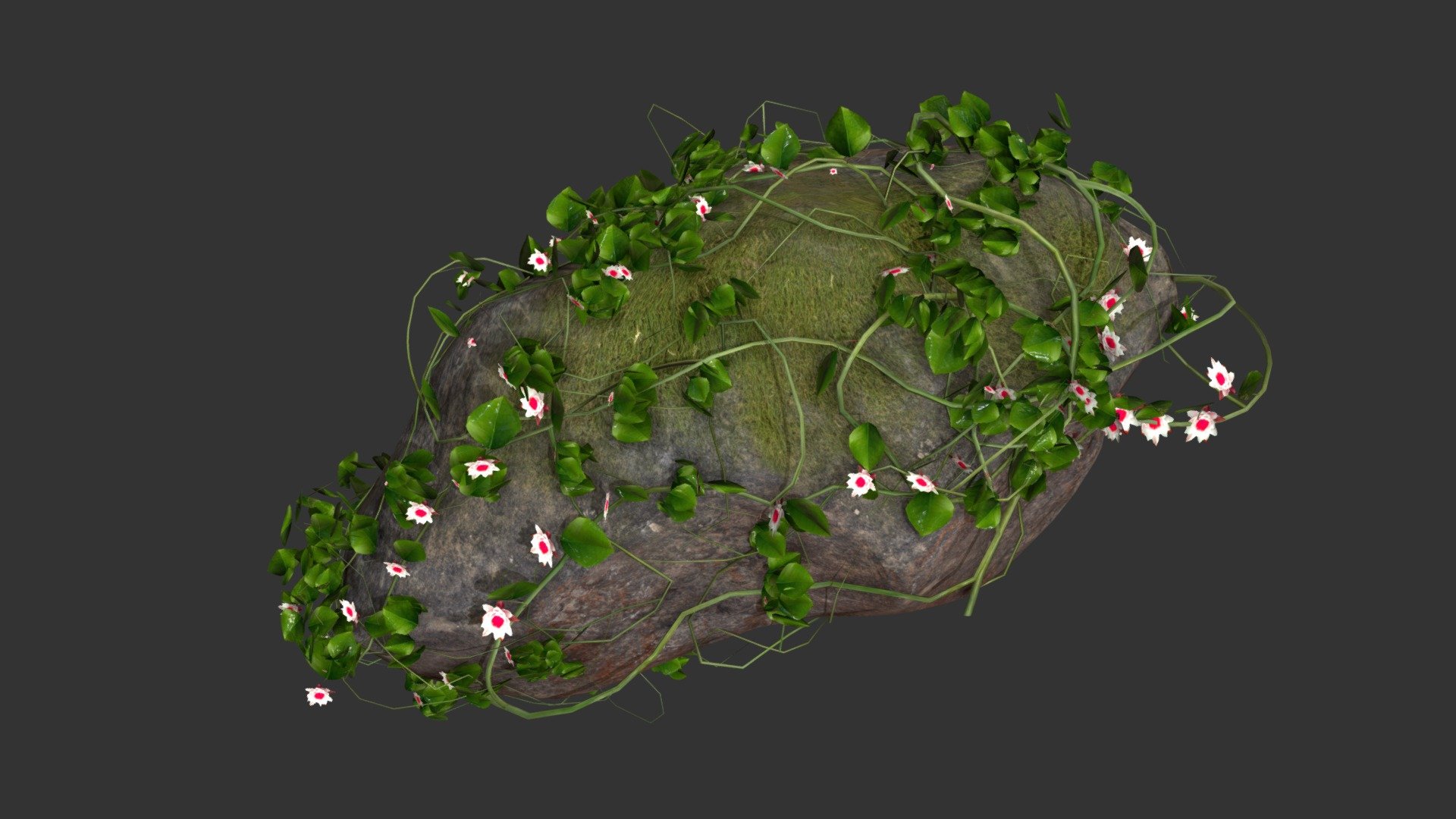 Stone 034 - 3D model by josluat91 3d model