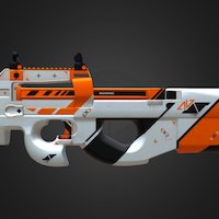 P90 | Asiimov csgo, p90, covert, csgoitems, cs2