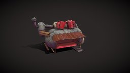 Scrap Bar bar, stylized-environment, house, stylized