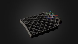 SpaceX Falcon 9 Block 5 grid fin grid, forging, fin, titanium, spacex, falcon9