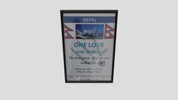 NEPAL Plaque; thejoshuatree.earth thejoshuatreeearth