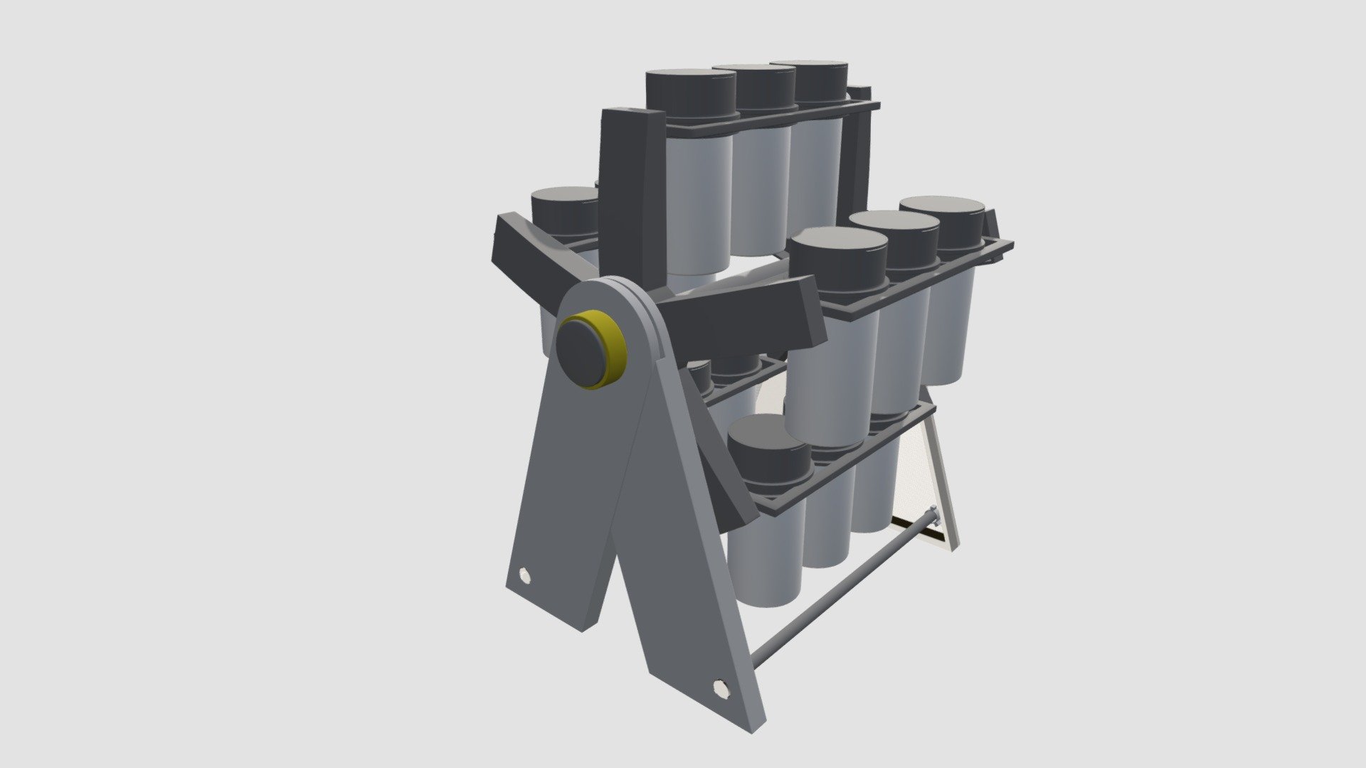 Highly detailed 3d model of spice rack with all textures, shaders and materials. It is ready to use, just put it into your scene 3d model