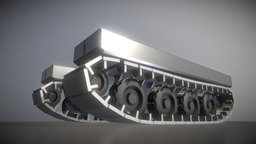 Tank Chains with Wheels Rigged and Animated (4) tank, chassis, chains, reifen, blender-3d, 3dhaupt, construction-vehicle, raupenfahrzeug, tracked-vehicle, chain-animation, rig-test, test, animation, animated, modular, rigged