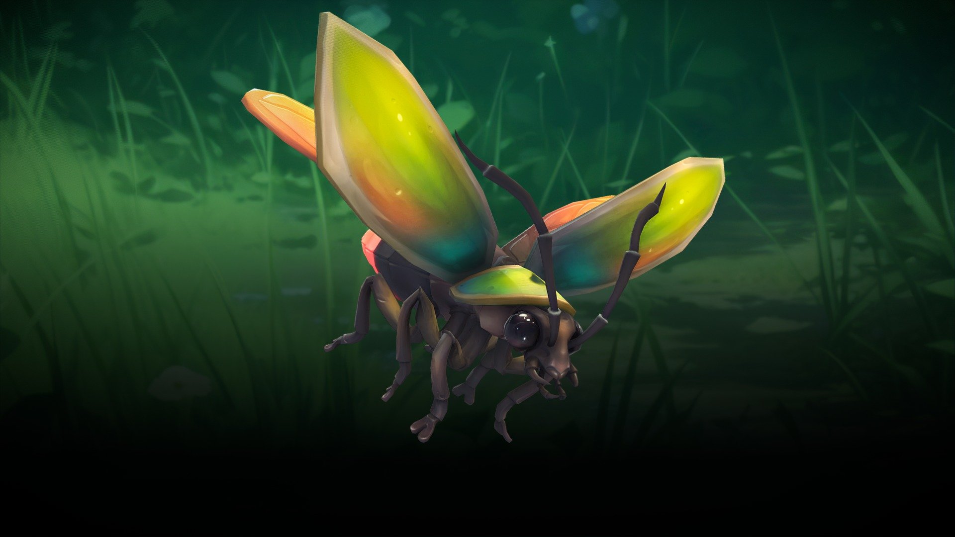 Stylized character for a project.

Software used: Zbrush, Autodesk Maya, Autodesk 3ds Max, Substance Painter - Stylized Firefly - 3D model by N-hance Studio (@Malice6731) 3d model