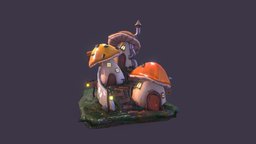 mushroom house 