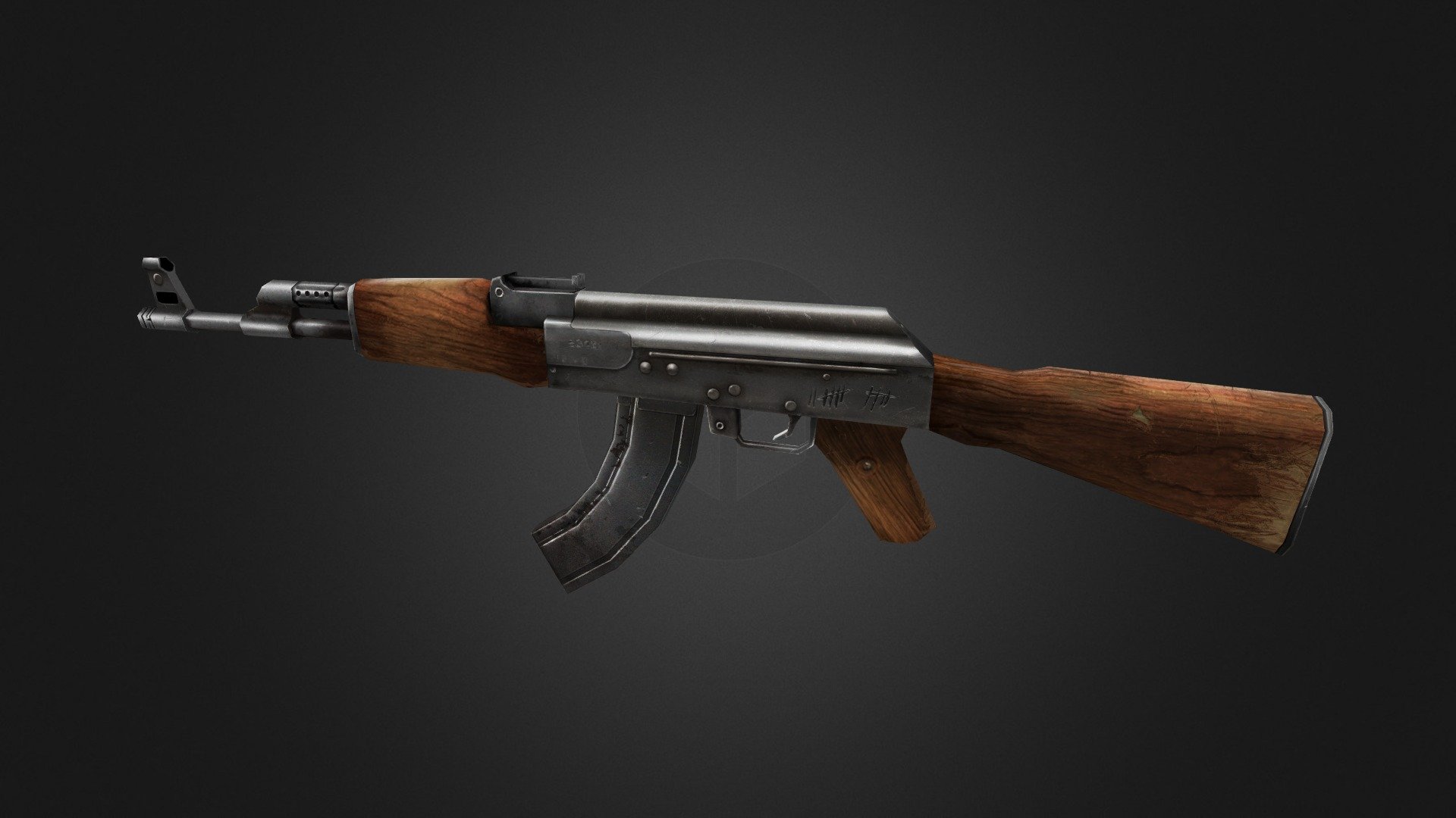 Model was given. Textures done by myself 3d model