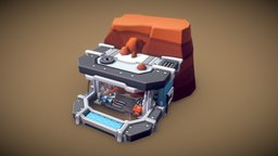 Shop Booth Sketchfab Preview booth, game, shop, tombstar
