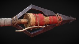 Explosive Kunai Feudal Japan challenge japan, prop, bomb, feudal, kunai, jade, pbr-texturing