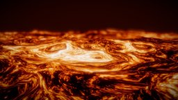 Stylized Lava orange, ground, hell, hot, lava, magma, fire, volcano, waves, wave, rock