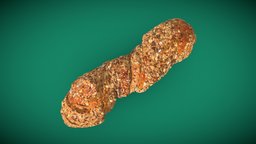 Whole Grain Baquette bread, photogrammetry, baquette, svnfbgr