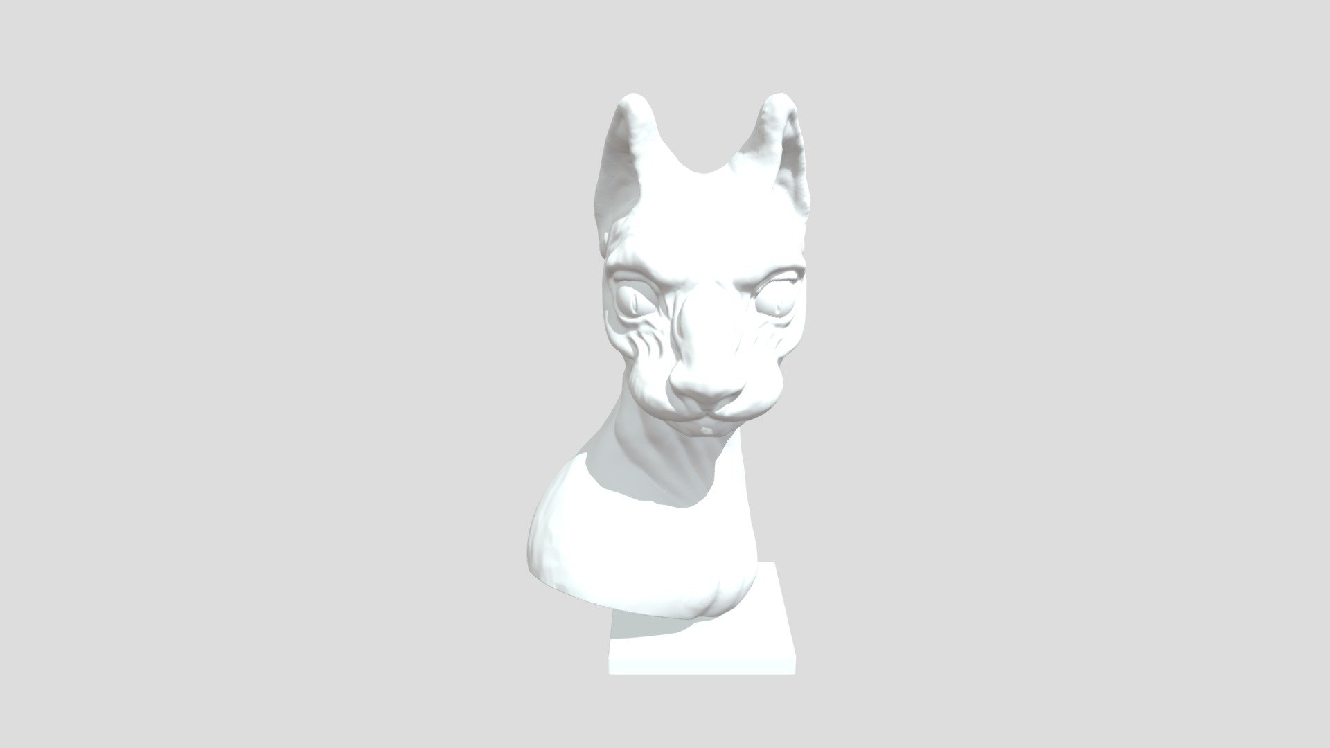 littleObject Stephens Cat - 3D model by 2044590062 3d model